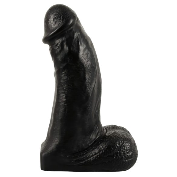 Realistixxx Real Giant - realistinen dildo kiveksillä - 22 cm - musta