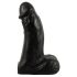 Realistixxx Real Giant - realistinen dildo kiveksillä - 22 cm - musta