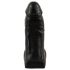 Realistixxx Real Giant - realistinen dildo kiveksillä - 22 cm - musta