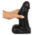 Realistixxx Real Giant - realistinen dildo kiveksillä - 22 cm - musta