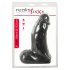 Realistixxx Real Giant - realistinen dildo kiveksillä - 22 cm - musta