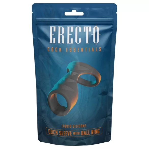 Erecto - 2in1 penisrengas - musta