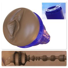 Fleshlight Boost Bang - realistinen keinovagina - ruskea