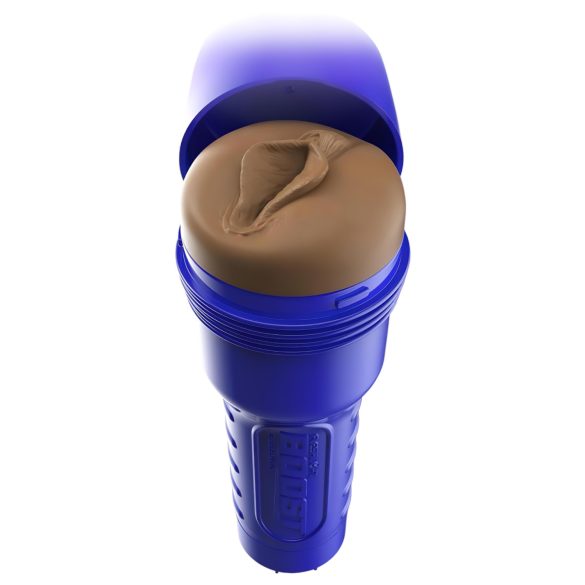 Fleshlight Boost Bang - realistinen keinovagina - ruskea