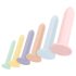 Six in a Row - dildo harjoittelusetti - 6 kpl (värikäs)