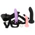 You2Toys - Musta strap-on dildosetti
