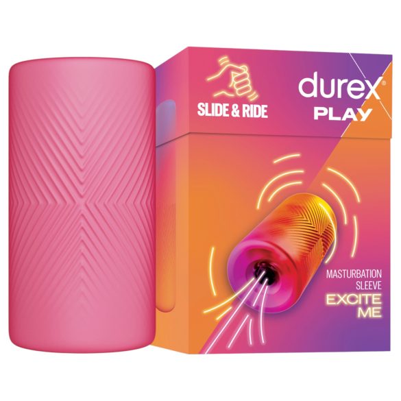Durex Slide & Ride - masturbaattori (vaaleanpunainen)