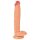 Realistixxx Aito Jätti - erittäin suuri kivesosallinen dildo (luonnollinen)