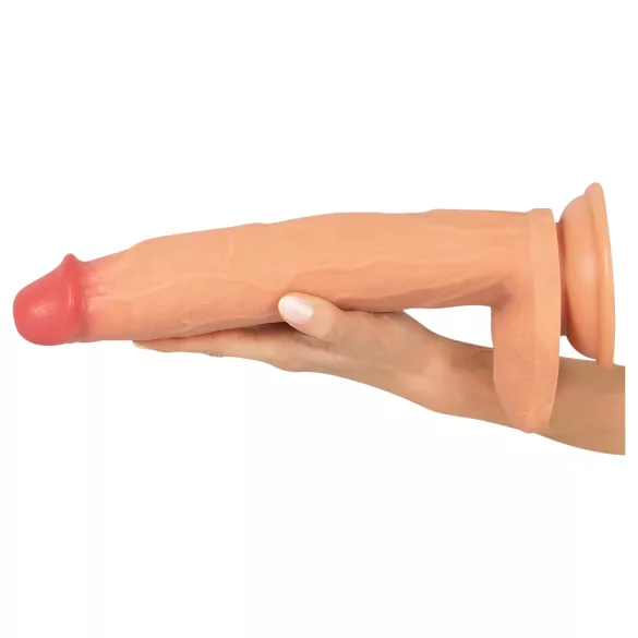 Realistixxx Real Giant - realistinen suuri dildo kiveksillä - iho