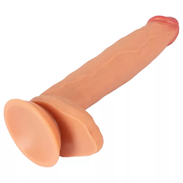 Realistixxx Real Giant - realistinen suuri dildo kiveksillä - iho