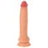 Realistixxx Aito Jätti - erittäin suuri kivesosallinen dildo (luonnollinen)