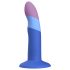 ROMP Piccolo - taipuisa dildo - silikoni - sininen/violetti
