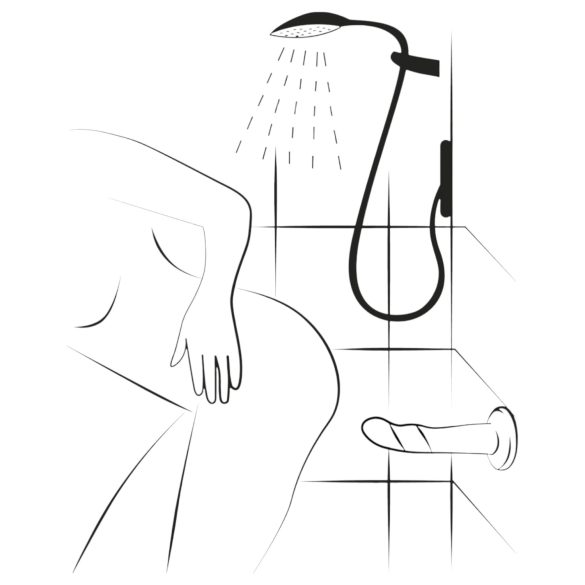 ROMP Piccolo - taipuisa dildo - silikoni - sininen/violetti