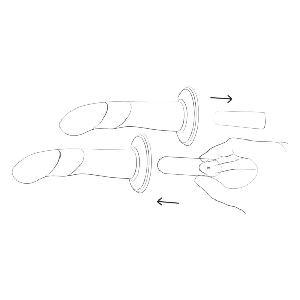 ROMP Piccolo - pegging-setti - musta/sininen