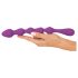 You2Toys - Joustava anaalidildo pallokuvioilla - (violetti)
