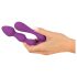 You2Toys - Joustava anaalidildo pallokuvioilla - (violetti)