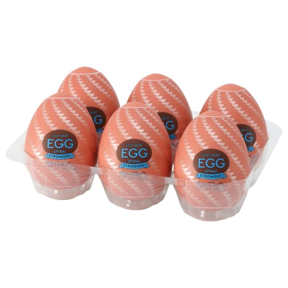 TENGA Egg Spiral Stronger - muna masturbatori (6 kpl)
