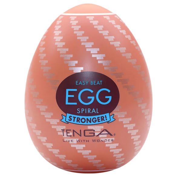 TENGA Egg Spiral Stronger - muna-masturbaattori - vahva stimulaatio - 1 kpl