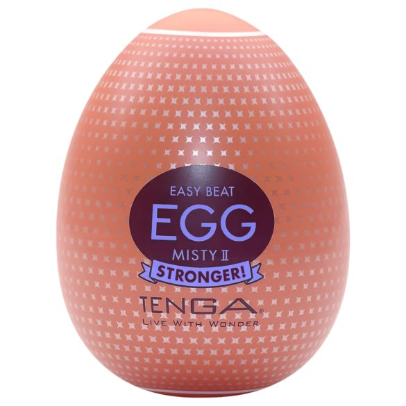TENGA Egg Misty II Strong - Pidempi nautinto, yksi muna!