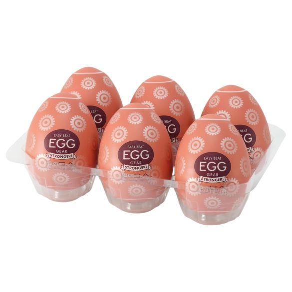 TENGA-muna Gear Stronger - masturboija (6 kpl)