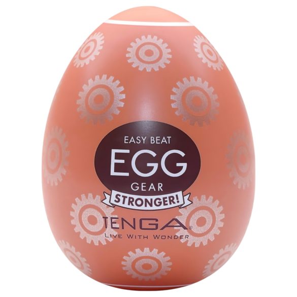 TENGA Egg Gear Stronger - Tehokas muna-masturbaattori (1 kpl)