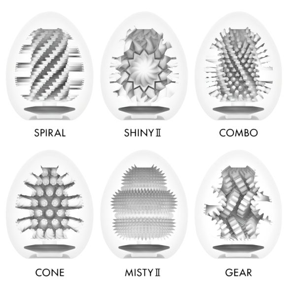 TENGA - Stronger muna-masturbaattori setti - 6 kpl