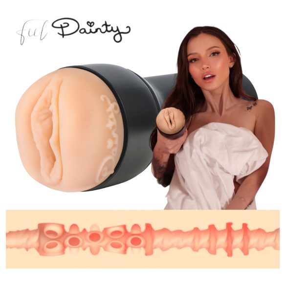 Kiiroo Dainty Wilder - Tekovagina – PowerBlow-yhteensopiva (luonnollinen)