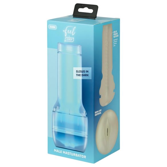 Kiiroo Feel Glow - hehkuva tekopillu - PowerBlow yhteensopiva (valkoinen)