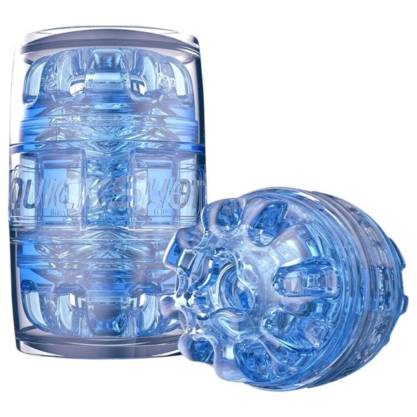 Fleshlight Quickshot Turbo - matkakokoinen masturbaattori - sininen