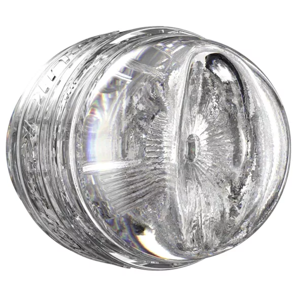 Fleshlight Quickshot Autumn Falls - matkakäyttöön tarkoitettu masturbaattori (läpinäkyvä)