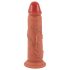 Realistixxx – aidon tuntuinen, kaksikerroksinen dildo (luonnollinen)