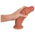Realistixxx – aidon tuntuinen, kaksikerroksinen dildo (luonnollinen)