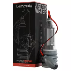   Bathmate HydroXtreme8 - penispumppu hydraulinen - läpinäkyvä