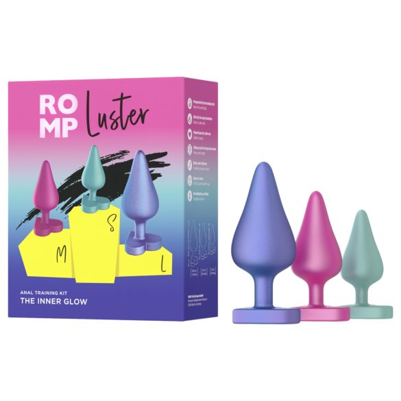 ROMP Luster - anustreenisetti - 3 tappia