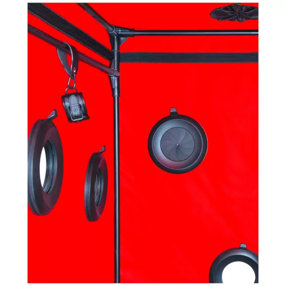 Secretdome - BDSM-seksikoppi aukkoineen (musta)