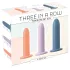 You2Toys - Three in a Row - dildoharjoittelusetti - 3 kpl (värikäs)