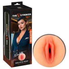   Rebel The V-Stroker Nicolette - aidonnäköinen tekovagina-masturbaattori (ihonvärinen)