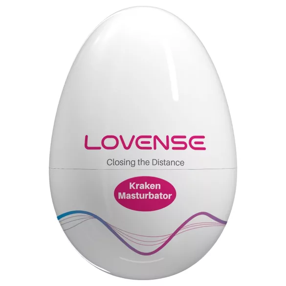 LOVENSE Kraken - masturbaatio­muna - 1 kpl (valkoinen)