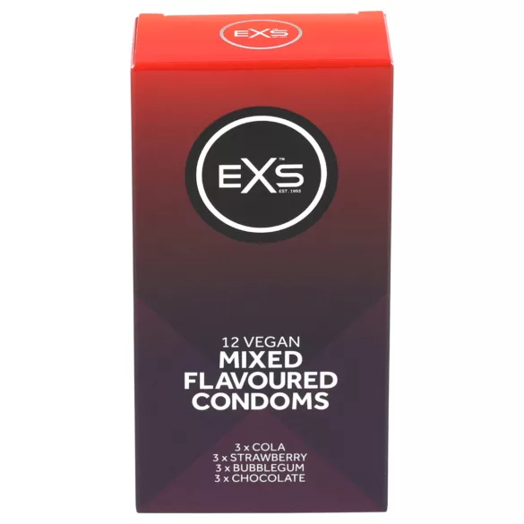 EXS - kondomi - sekoitetut maut - 12 kpl