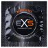 EXS Black - lateksikondomi - musta (100 kpl)