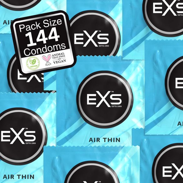 EXS Air Thin - ohut lateksikondomi - 144 kpl