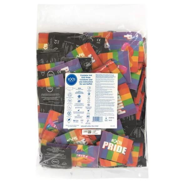 EXS Pride - lateksikondomi - 144 kpl