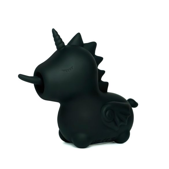 Unihorn Wild Spirit - ladattava unicorn-vibraattori (musta)