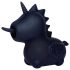 Unihorn Wild Spirit - ladattava unicorn-vibraattori (musta)