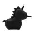 Unihorn Wild Spirit - ladattava unicorn-vibraattori (musta)