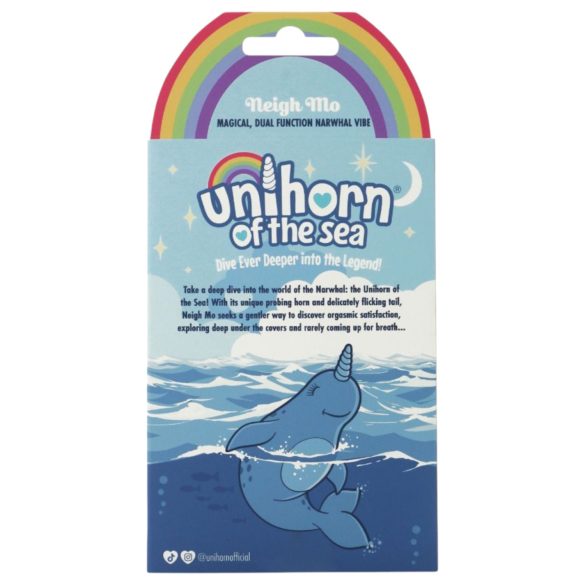 Unihorn Of The Sea - klitoriskiihotin akku - sininen