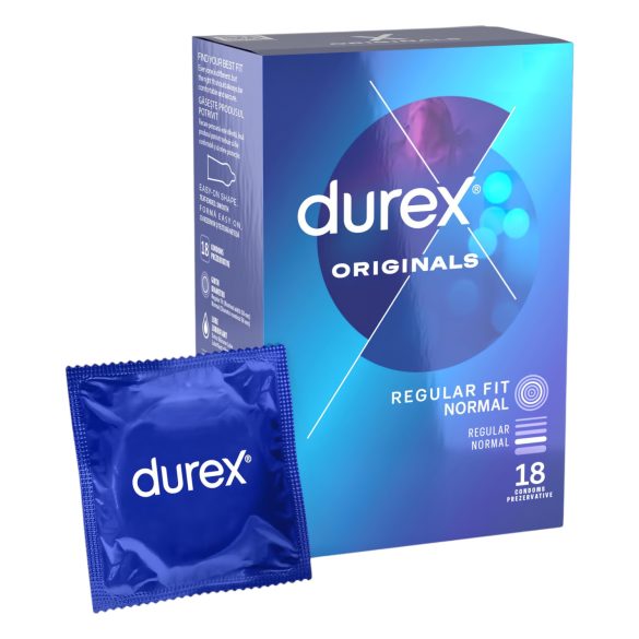 Durex Originals - kondomi 18 kpl