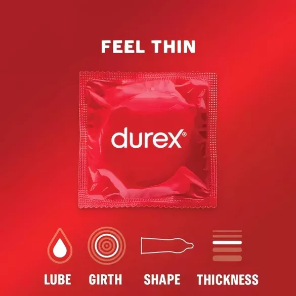 Durex - ohut kondomi - luonnollinen tunne - 18 kpl