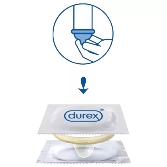 Durex Nude Close Fit - ohuet kondomit (10 kpl)