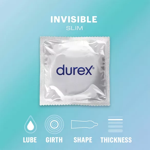 Durex Nude Close Fit - ohuet kondomit (10 kpl)
